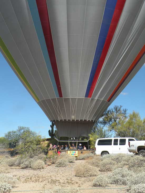 balloon down